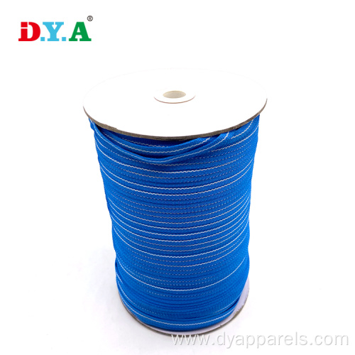 1cm polyester webbing blue stripe polyester webbing